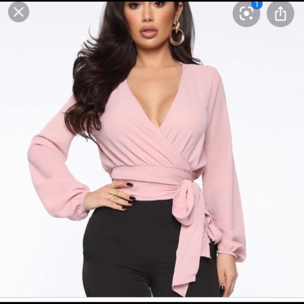 Fashion Nova Little White Lies top